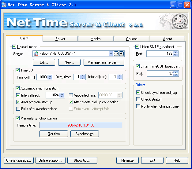  Client Screenshot